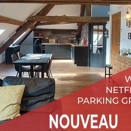 Le Loft 80M2 - Climatisation, Vue Et Parking * アルバール